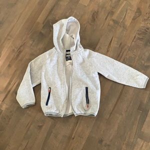Oshkosh gray hoodie, size 4t